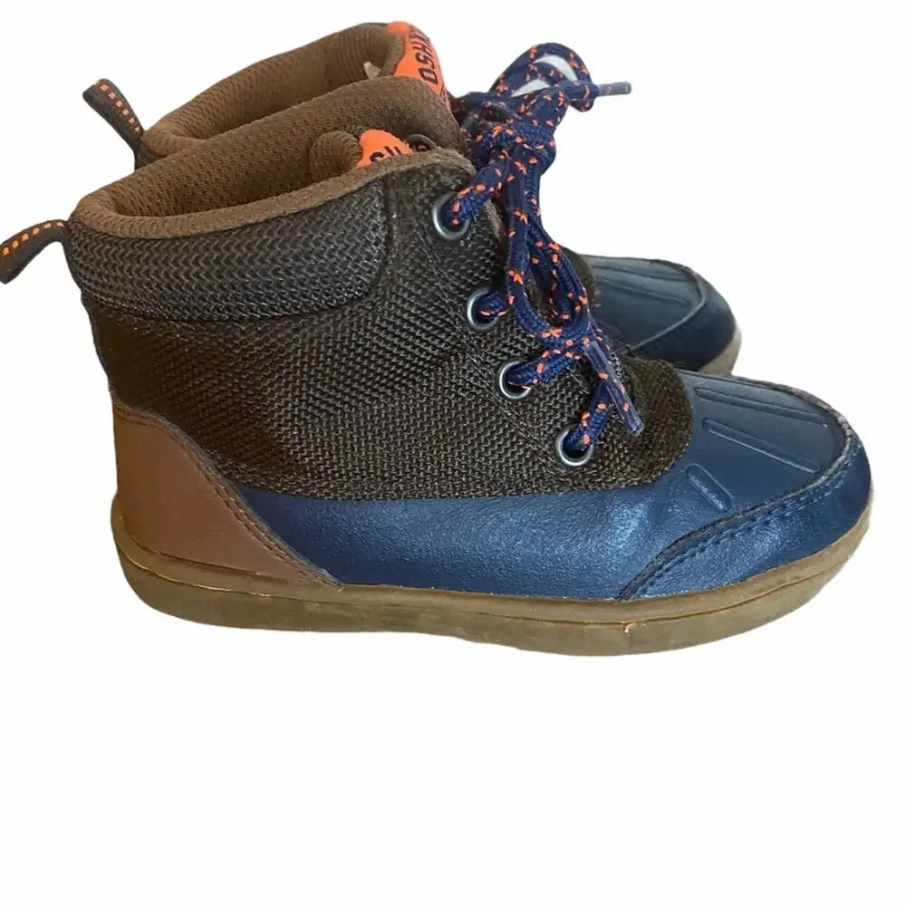 OshKosh B'Gosh Grayson Duck Boots Sz 8 Toddler